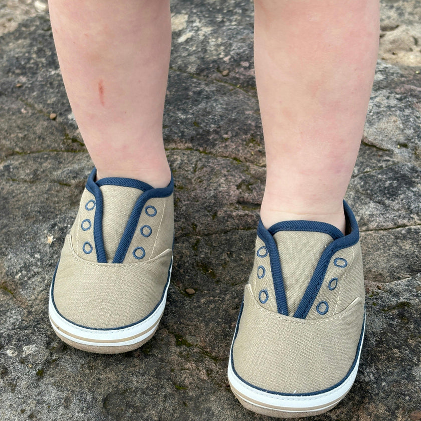 Calder First Kicks in Taupe
