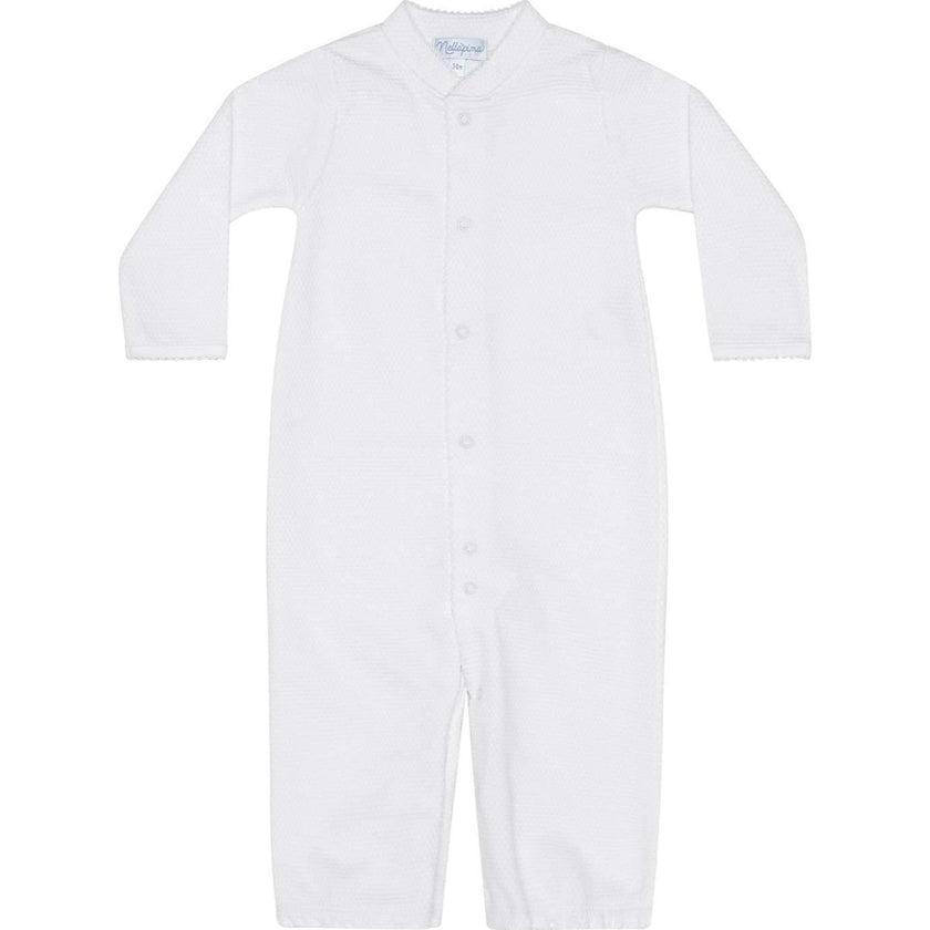 White Bubble Baby Converter Gown