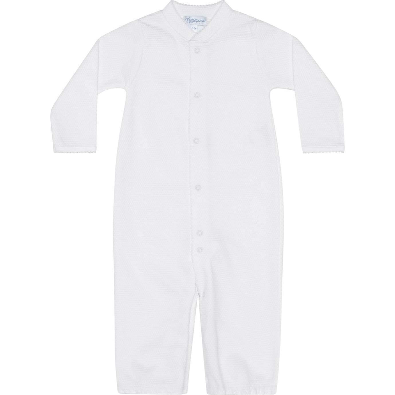 White Bubble Baby Converter Gown