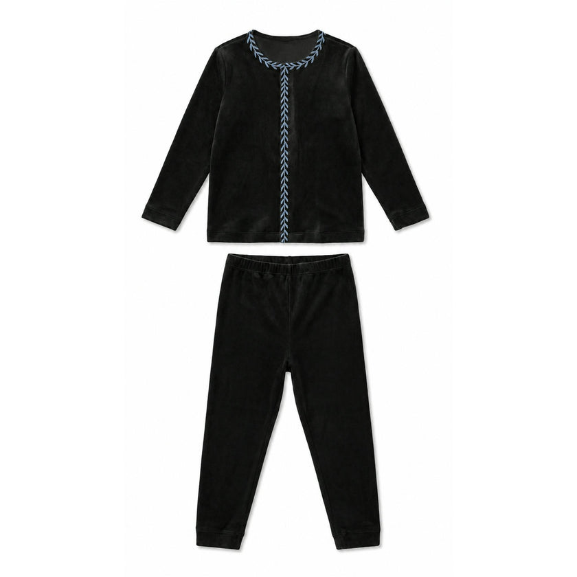 Pyjama With Leaves Stitch
