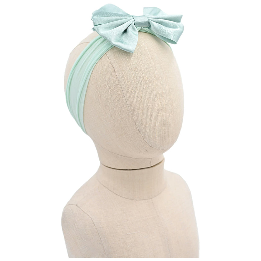 Multicolored Satin Ribbon Headband