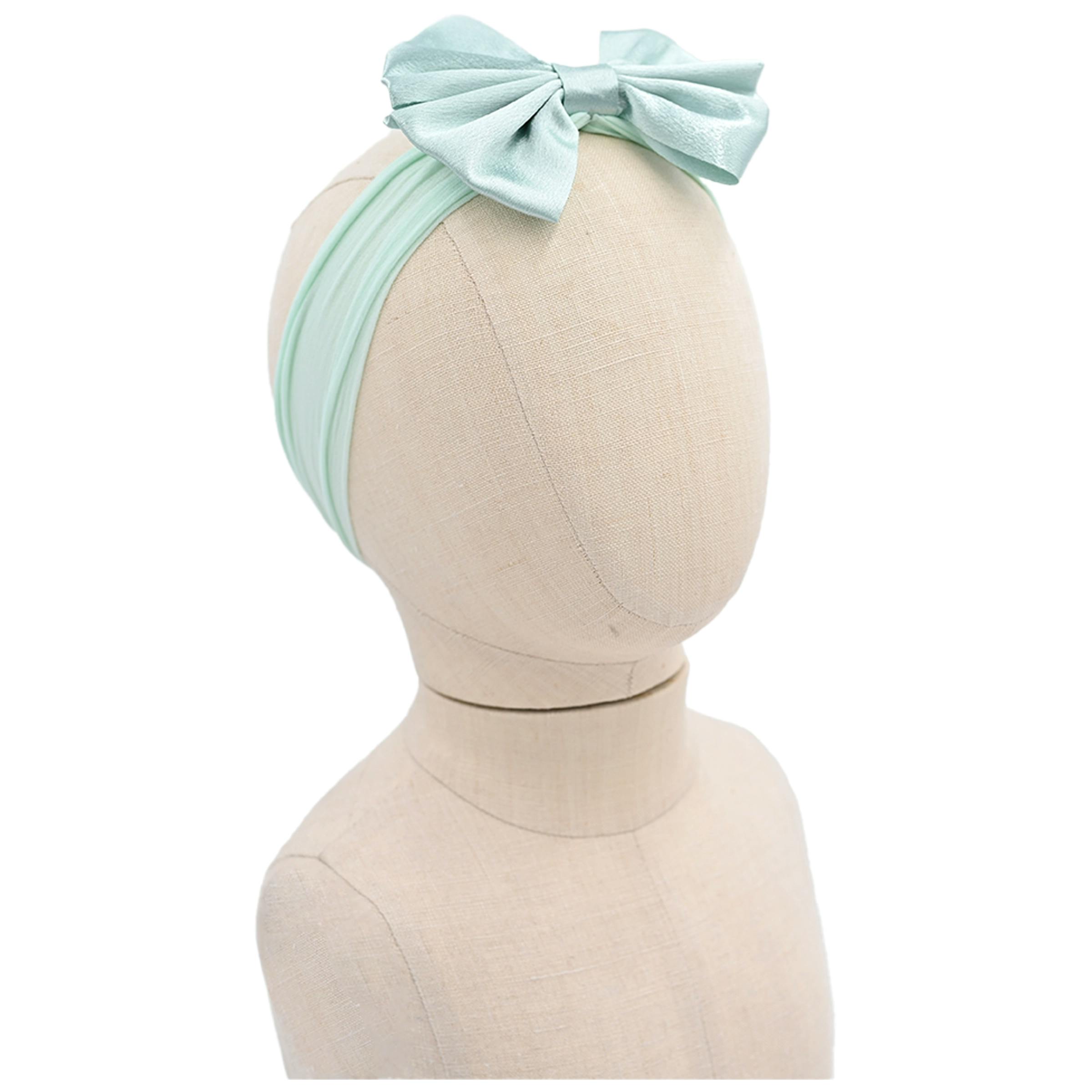 Multicolored Satin Ribbon Headband
