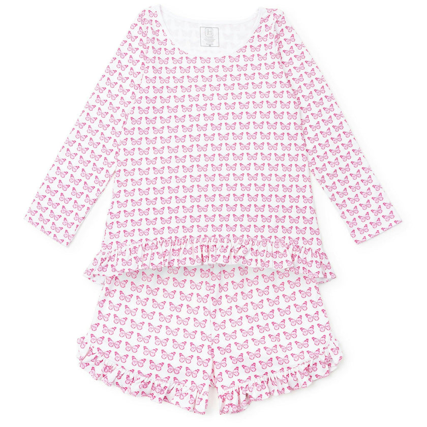 Kathryn Women's Pajama Short Set - Cartie Butterflies