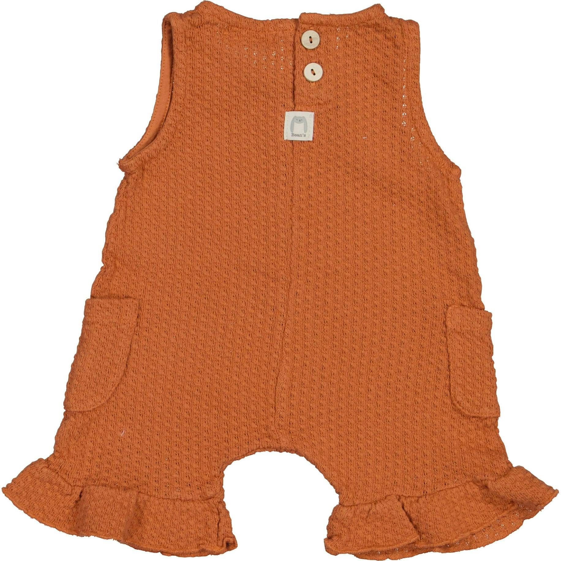 Ruffle Hem Sleeveless Romper