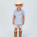 Fields Boy Polo Set - Dallas