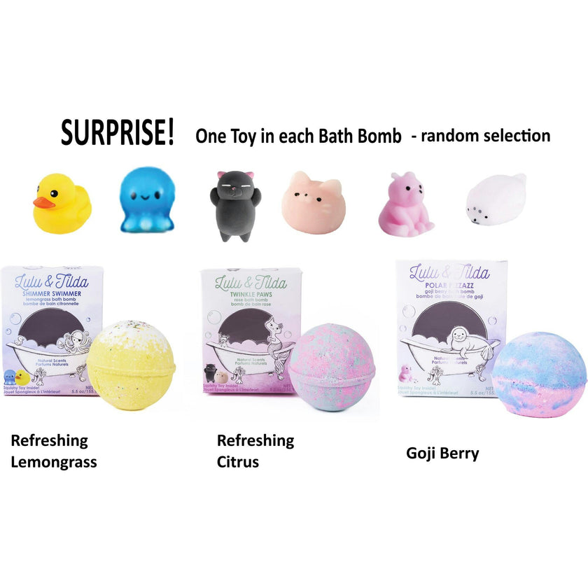 Twinkle Shimmer 3pc Bath Bomb Bundle