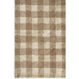 Washable Rug Vichy Marron