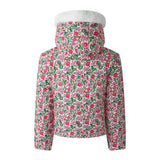 Floral Hooded Puffer Jacket