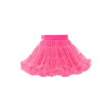 Pink Neon Bow Tutu Skirt