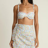 women's jasmine blossom short pareo