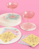 Tea Time Napkins - 24 foil napkins