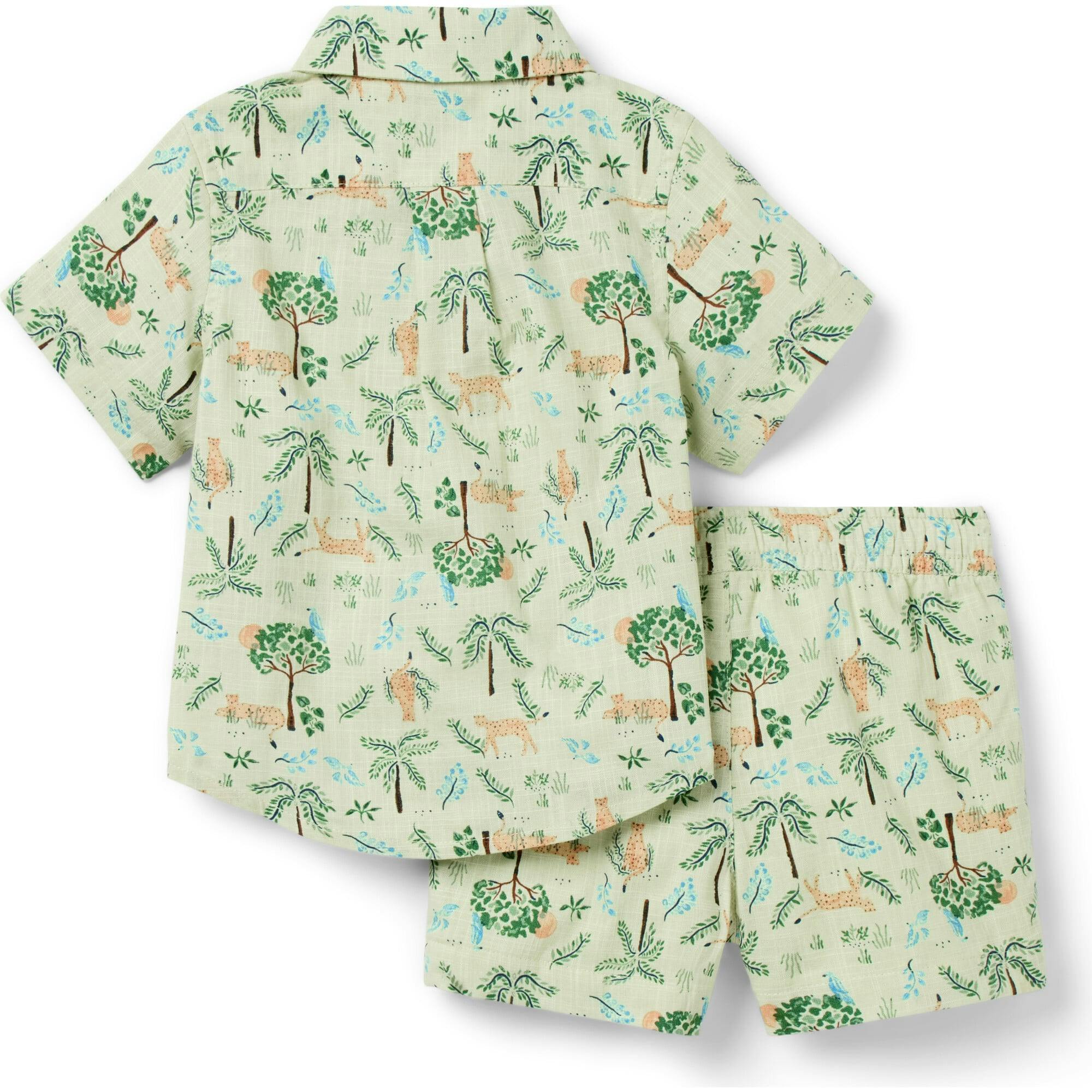 The Cabana Matching Baby Set, Green
