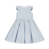 Linen Dress with Peter Pan Collar