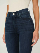 Halle Straight High Rise Instasculpt 29" Jeans | Mediterranean