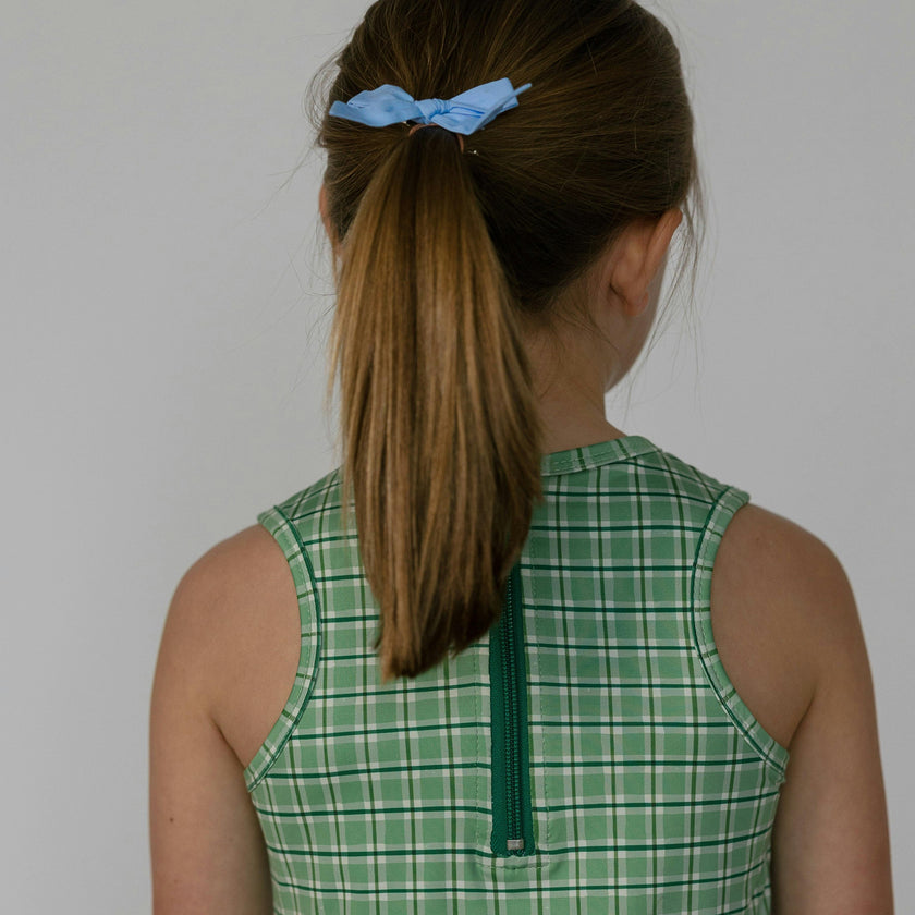 Tennis Dress in Apple Check