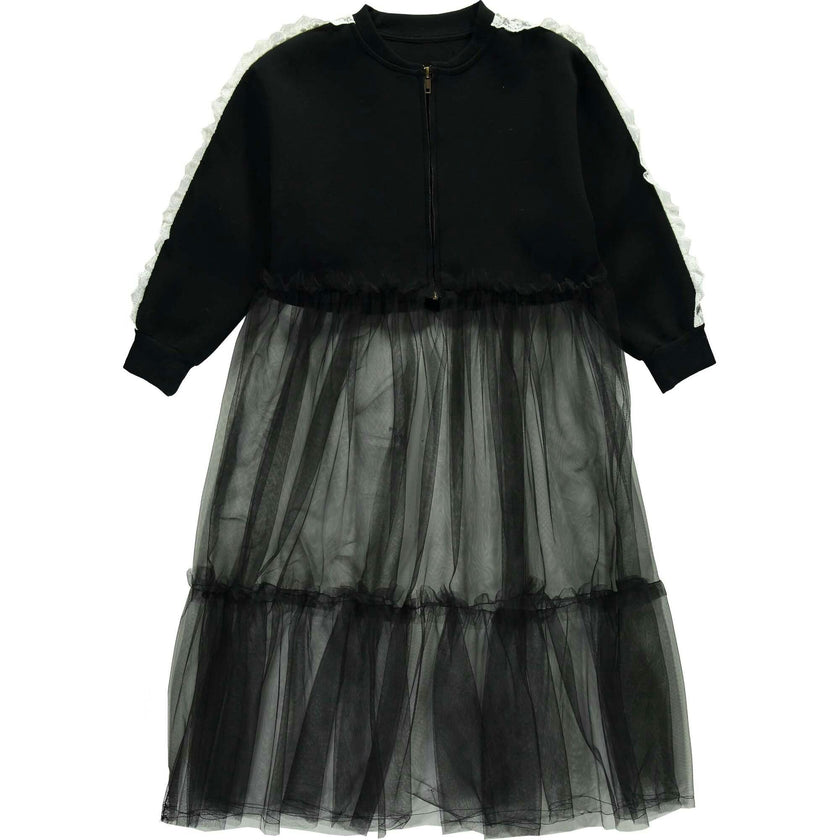 Neoprene Tulle Jacket