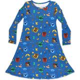 House Pride Bamboo Girls' Long Sleeve Dress