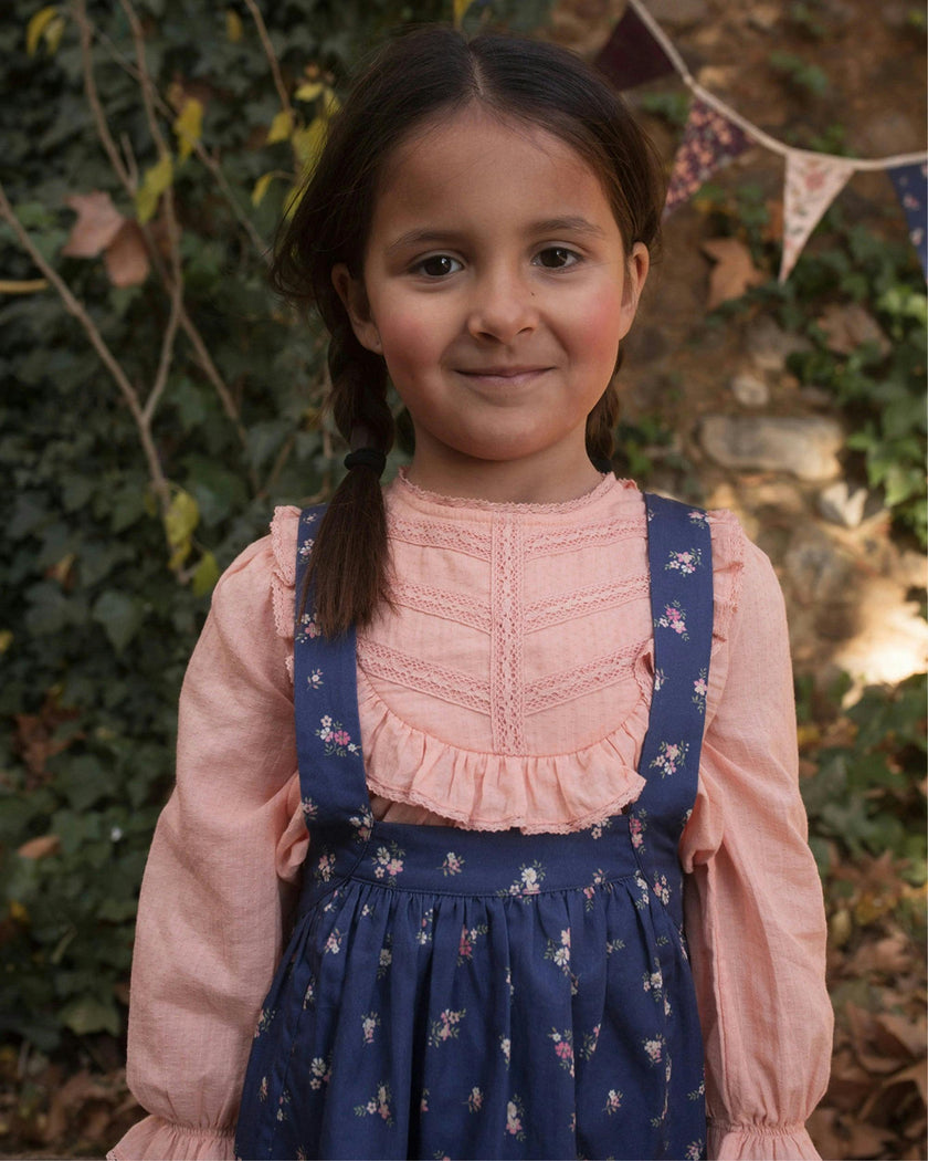 Annie Skirt - Ditsy Bouquet Navy