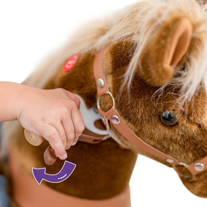 Model U® Horse Ride-On Toy Age 3–4 – Brown