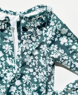 Jane Suit | Longsleeve Rashguard | Blockflower in Midnight