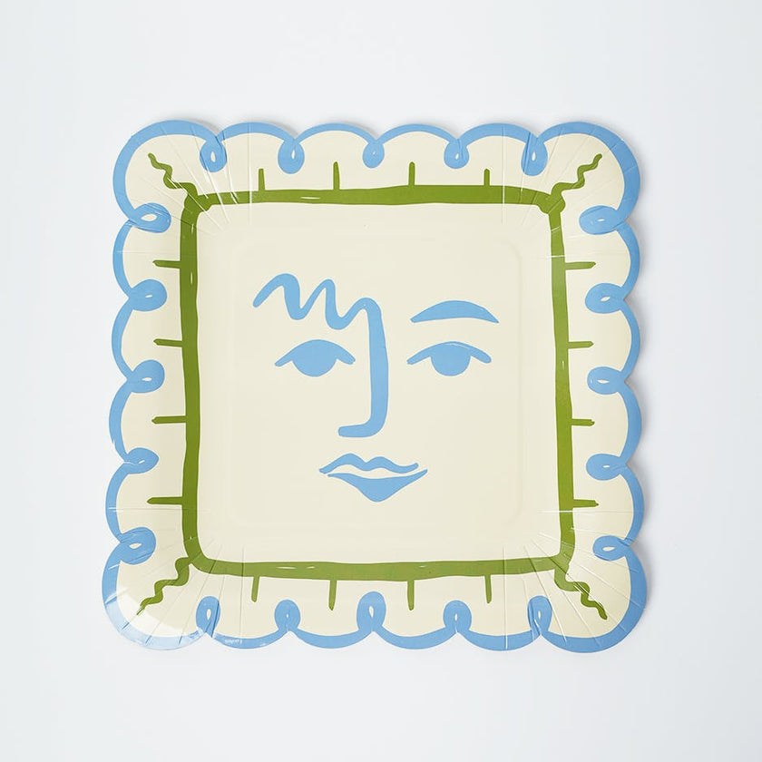Art Party Dinner Plates