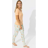 Summer Floral Bamboo Women's Pajama Set