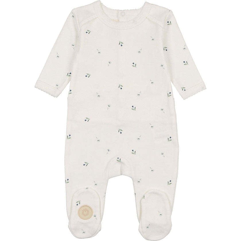 Plush Print Footie