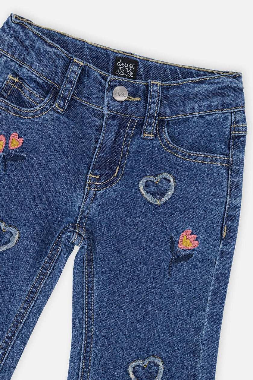Boot Leg Jeans Navy Blue Denim
