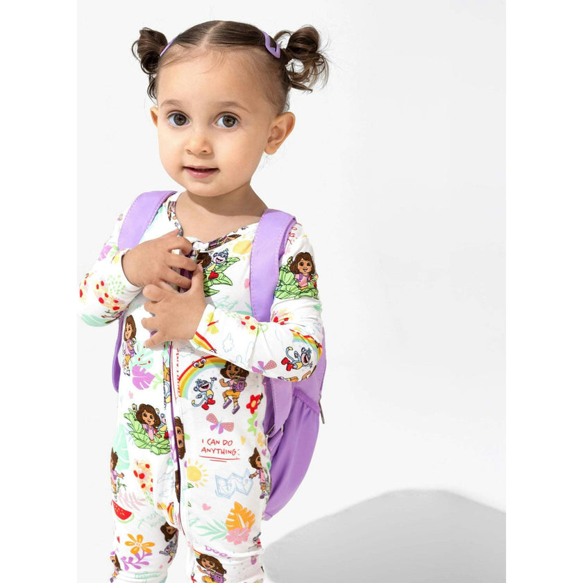 Dora: Tropical Dreams Bamboo Convertible Footie