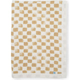 Cotton Muslin Baby Quilt - Adobe Checker