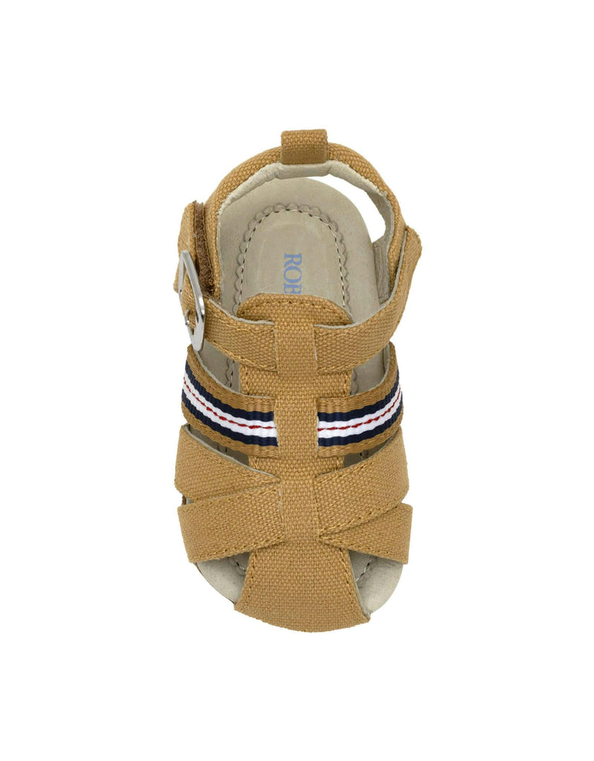Stuart Suntan Canvas Sandal