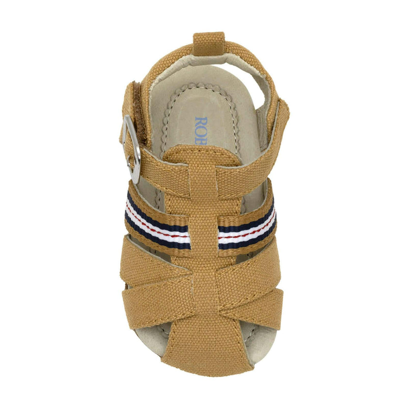 Stuart Suntan Canvas Sandal
