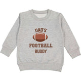 Dad's Football Buddy Sweatshirt - Gray