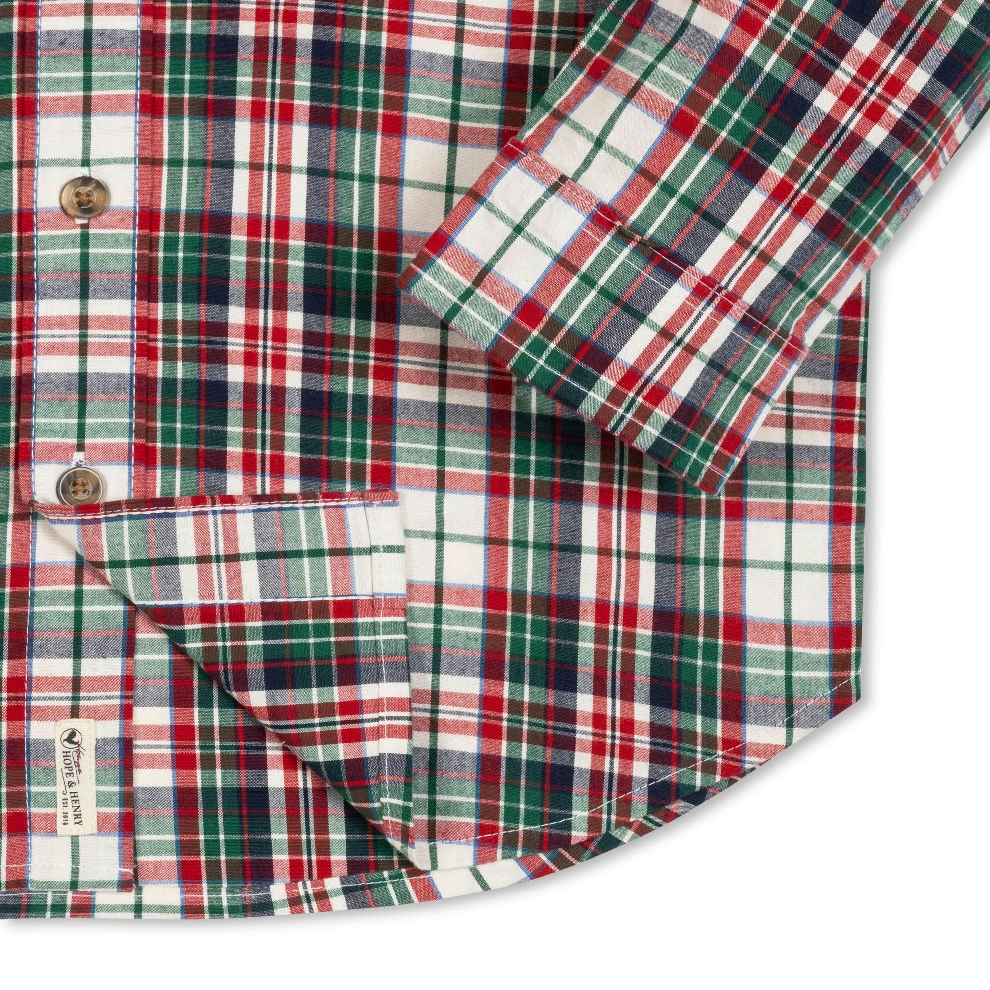 Organic Stretch Poplin Shirt