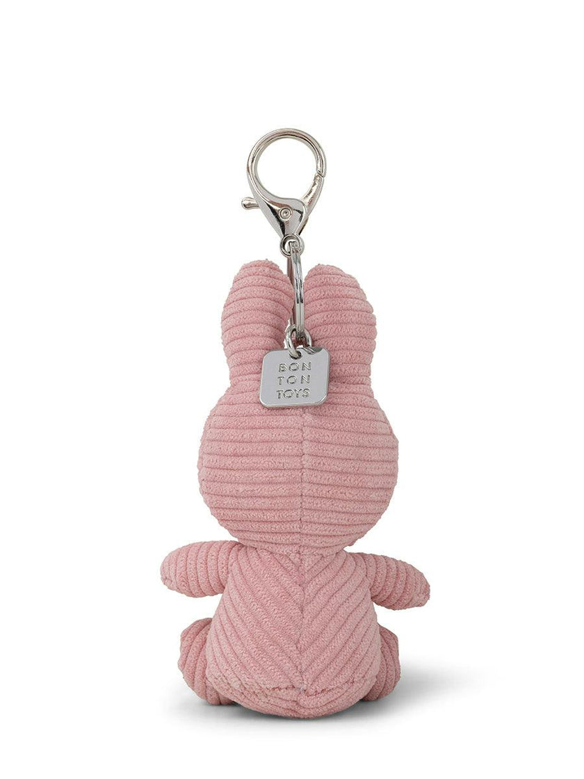Miffy Keychain ECO Corduroy Pink - 4"