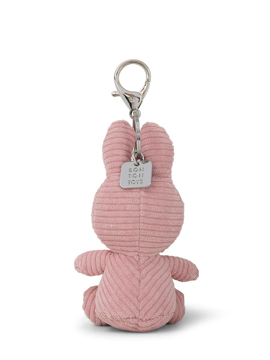 Miffy Keychain ECO Corduroy Pink - 4