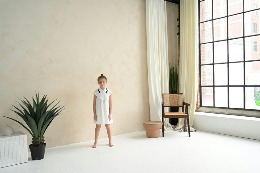 Lara dress (off-white)