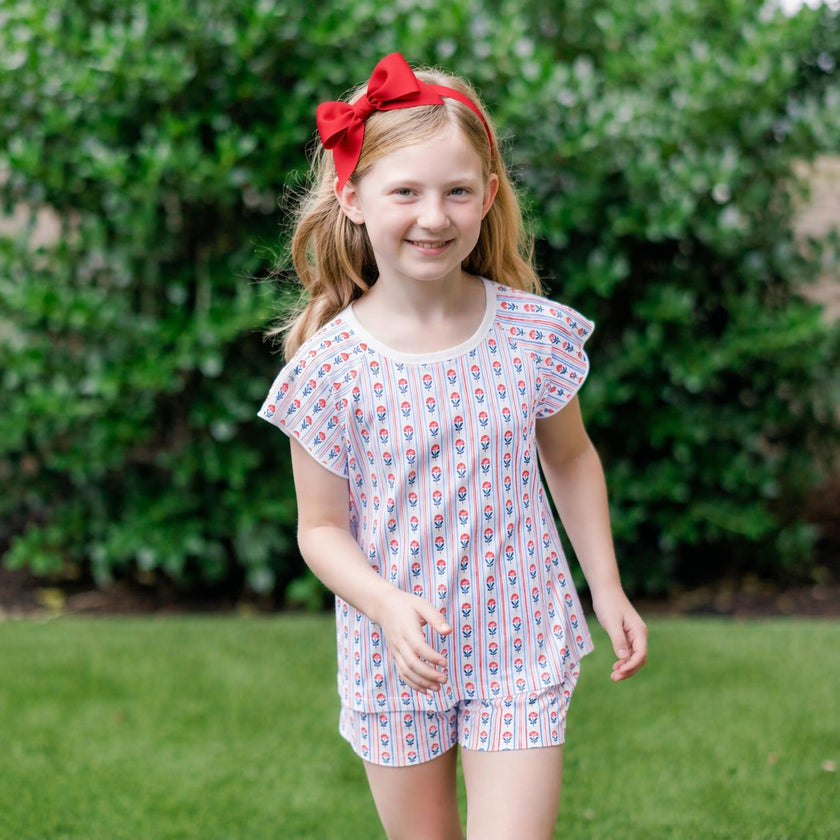 Emery Girls' Short Set - Liberty Floral