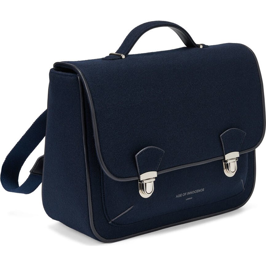 Boston Wool School Bag