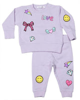 Baby Doodle Patches Set - Lilac
