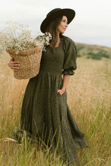 Teagan Dress in Woodland Floral