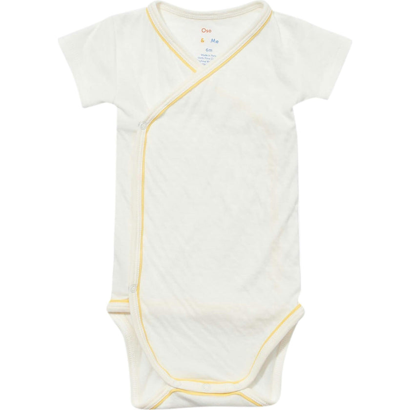 Crossbody Short Sleeve Onesie