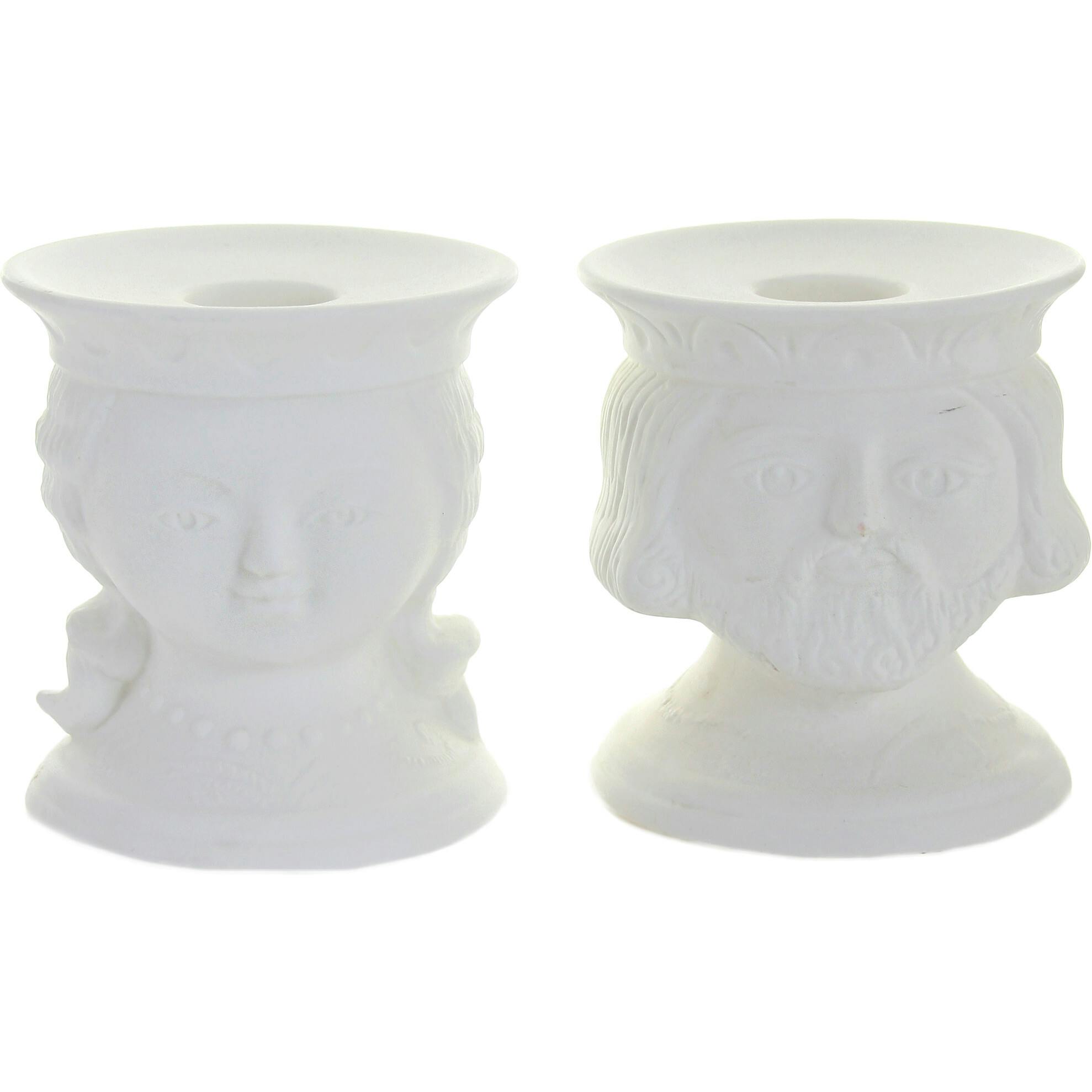 Set of 2 Lady & Gent Candlesticks