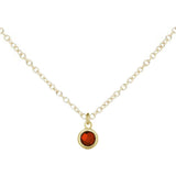 January Birthstone Necklace