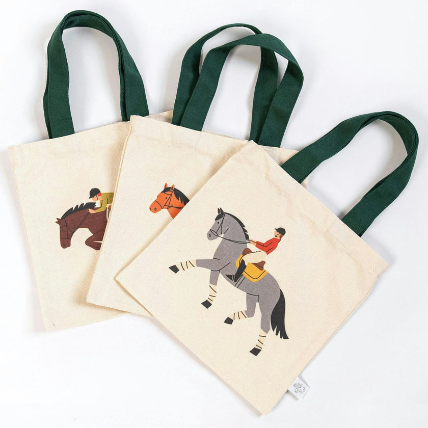 Equestrian Mini Tote - 3 Pack