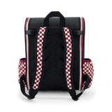 Student Backpack Checkered Brick