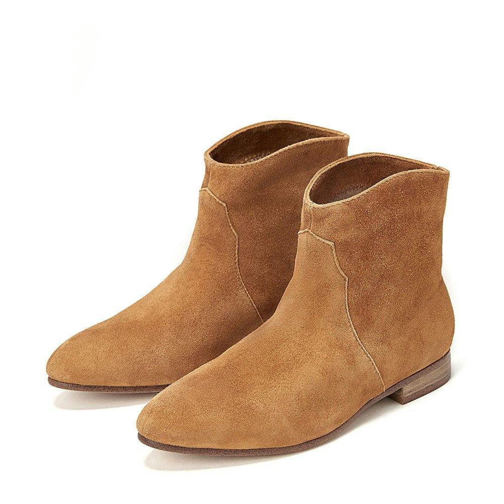 Cassie Velvet Suede Pointed Toe Ankle Boots