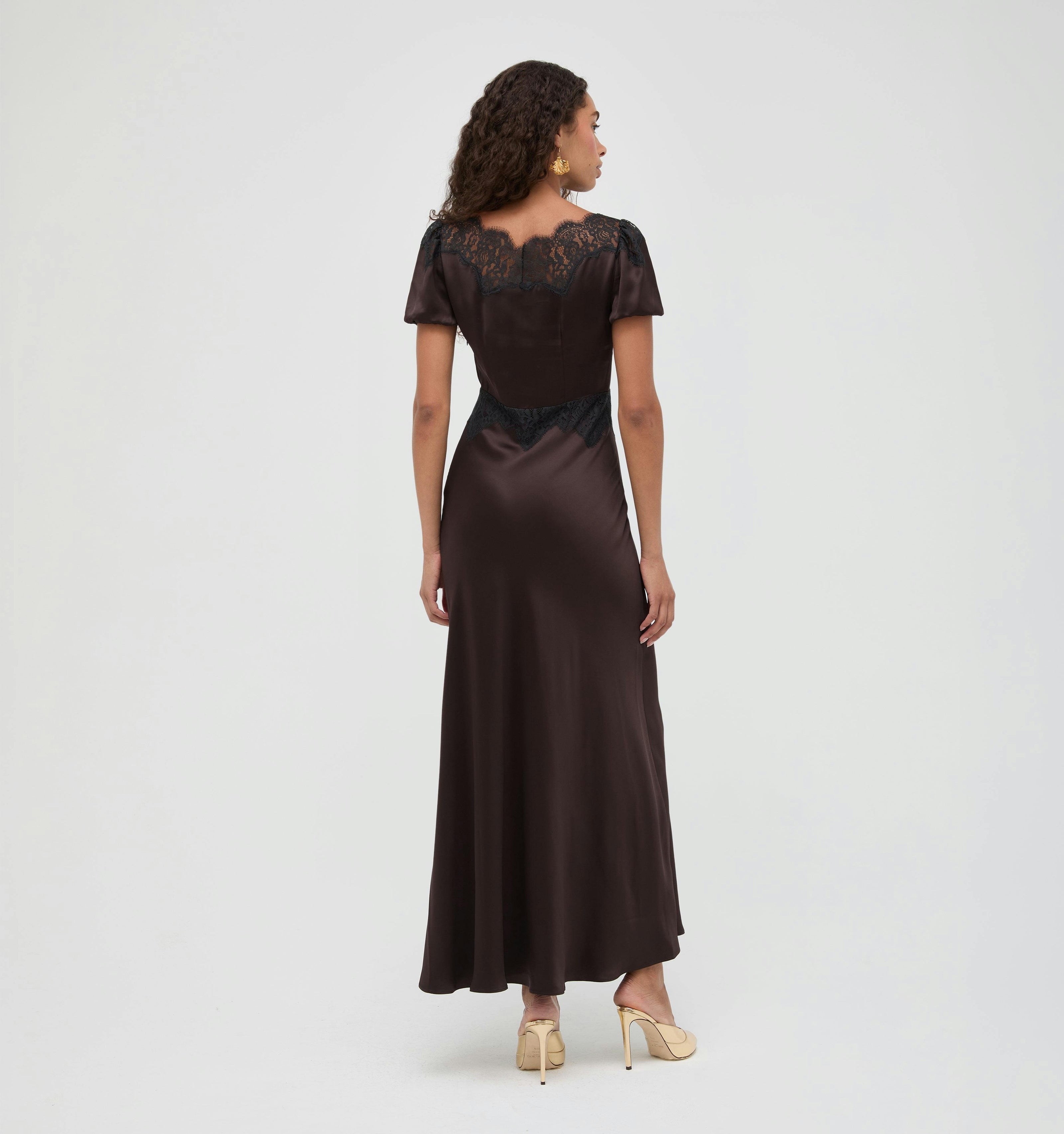 The Oakley Dress -  Chocolate