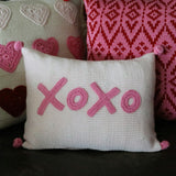 Xoxo Mini Pom Pom Pillow