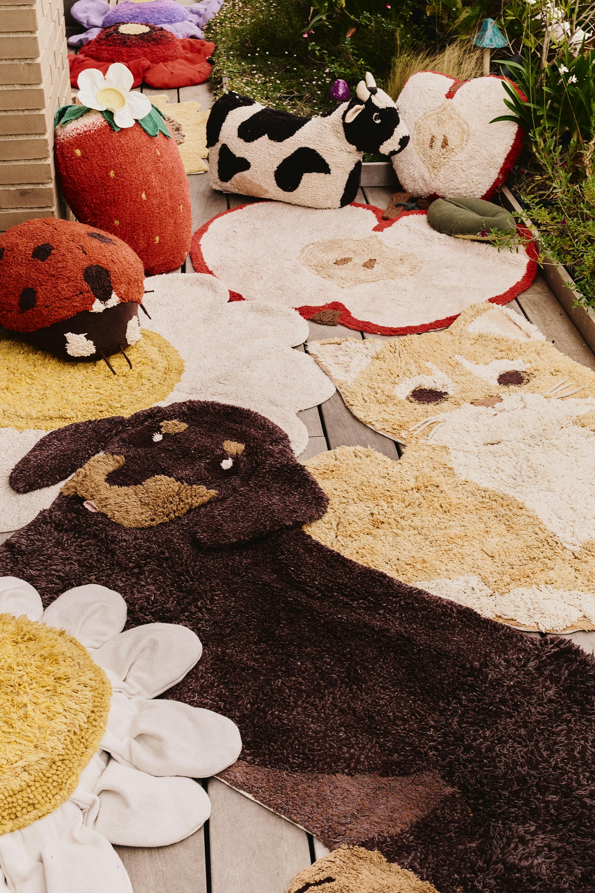 Washable Rug Jack the dog